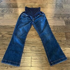 Gap Maternity Jeans Full Panel Stretch Size 27